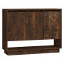 Aparador de madera de ingeniería roble ahumado 97x31x75 cm de vidaXL, Aparadores - Ref: Foro24-812987, Precio: 70,76 €, Descu...