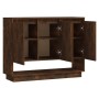 Aparador de madera de ingeniería roble ahumado 97x31x75 cm de vidaXL, Aparadores - Ref: Foro24-812987, Precio: 70,76 €, Descu...