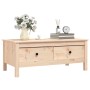 Mesa de centro de madera maciza de pino gris 100x50x40 cm de vidaXL, Mesas de centro - Ref: Foro24-814604, Precio: 79,44 €, D...