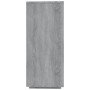 Aparador de madera de ingeniería gris Sonoma 120x30x75 cm de vidaXL, Aparadores - Ref: Foro24-813066, Precio: 72,53 €, Descue...