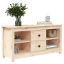 Solid pine wood TV stand 103x36.5x52 cm by vidaXL, TV Furniture - Ref: Foro24-814569, Price: 93,46 €, Discount: %