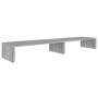 Soporte pantalla madera contrachapada gris Sonoma 110x23,5x12cm de vidaXL, Muebles TV - Ref: Foro24-340647, Precio: 36,12 €, ...