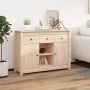 Solid pine wood sideboard 100x35x74.5 cm by vidaXL, Sideboards - Ref: Foro24-814549, Price: 144,82 €, Discount: %