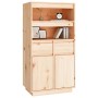 Aparador alto de madera maciza de pino 60x40x116,5 cm de vidaXL, Aparadores - Ref: Foro24-814534, Precio: 162,42 €, Descuento: %