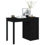 Solid black pine wood desk 100x50x75 cm by vidaXL, Desks - Ref: Foro24-814633, Price: 119,79 €, Discount: %