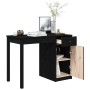 Solid black pine wood desk 100x50x75 cm by vidaXL, Desks - Ref: Foro24-814633, Price: 119,79 €, Discount: %