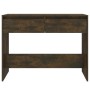 Engineered wood smoked oak console table 100x35x76.5 cm by vidaXL, Side tables - Ref: Foro24-813035, Price: 50,26 €, Discount: %