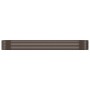 Brown powder coated steel flower bed planter 322x100x36cm by vidaXL, Pots and planters - Ref: Foro24-319000, Price: 102,96 €,...