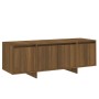 Oak brown plywood TV cabinet 120x30x40.5 cm by vidaXL, TV Furniture - Ref: Foro24-813052, Price: 76,48 €, Discount: %