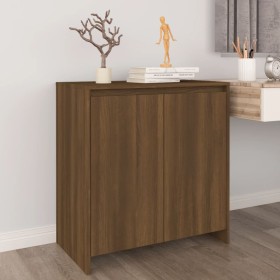 Oak brown plywood sideboard 70x41x75 cm by vidaXL, Sideboards - Ref: Foro24-813004, Price: 74,06 €, Discount: %