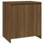 Aparador de madera contrachapada marrón roble 70x41x75 cm de vidaXL, Aparadores - Ref: Foro24-813004, Precio: 74,11 €, Descue...