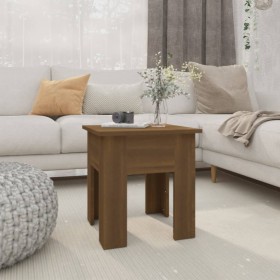 Oak brown engineered wood coffee table 40x40x42 cm by vidaXL, Coffee table - Ref: Foro24-813073, Price: 22,84 €, Discount: %