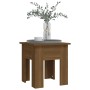 Mesa de centro madera de ingeniería marrón roble 40x40x42 cm de vidaXL, Mesas de centro - Ref: Foro24-813073, Precio: 22,84 €...