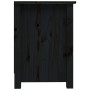 Solid black pine wood TV cabinet 103x36.5x52 cm by vidaXL, TV Furniture - Ref: Foro24-814573, Price: 80,48 €, Discount: %