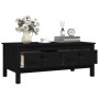 Solid black pine wood coffee table 100x50x40 cm by vidaXL, Coffee table - Ref: Foro24-814608, Price: 115,91 €, Discount: %