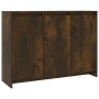 Aparador de madera de ingeniería roble ahumado 102x33x75 cm de vidaXL, Aparadores - Ref: Foro24-813014, Precio: 68,50 €, Desc...