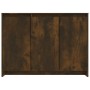 Aparador de madera de ingeniería roble ahumado 102x33x75 cm de vidaXL, Aparadores - Ref: Foro24-813014, Precio: 68,50 €, Desc...