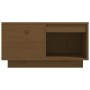 Mesa de centro madera maciza de pino marrón miel 60x61x32,5 cm de vidaXL, Mesas de centro - Ref: Foro24-814532, Precio: 59,56...