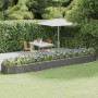 Gray powder coated steel flower bed planter 507x100x36 cm by vidaXL, Pots and planters - Ref: Foro24-319009, Price: 124,68 €,...