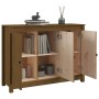 Solid pine wood sideboard in honey brown color, 100x35x74 cm by vidaXL, Sideboards - Ref: Foro24-814562, Price: 98,99 €, Disc...