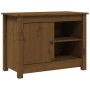 Mueble de TV madera maciza de pino marrón miel 70x36,5x52 cm de vidaXL, Muebles TV - Ref: Foro24-814582, Precio: 87,12 €, Des...