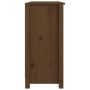 Aparador de madera maciza de pino marrón miel 100x35x74 cm de vidaXL, Aparadores - Ref: Foro24-814557, Precio: 187,65 €, Desc...