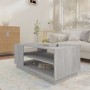 Sonoma gray engineered wood coffee table 102x55x43 cm by vidaXL, Coffee table - Ref: Foro24-813084, Price: 58,20 €, Discount: %