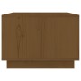 Solid honey brown pine wood coffee table 80x50x35 cm by vidaXL, Coffee table - Ref: Foro24-814442, Price: 78,37 €, Discount: %