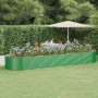 Green powder coated steel flower bed planter 510x140x68 cm by vidaXL, Pots and planters - Ref: Foro24-319113, Price: 248,79 €...