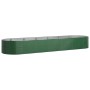 Green powder coated steel flower bed planter 510x140x68 cm by vidaXL, Pots and planters - Ref: Foro24-319113, Price: 248,79 €...