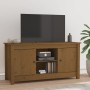 TV-Schrank aus massivem honigbraunem Kiefernholz, 103 x 36,5 x 52 cm von vidaXL, TV-Möbel - Ref: Foro24-814587, Preis: 76,50 ...