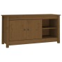 TV-Schrank aus massivem honigbraunem Kiefernholz, 103 x 36,5 x 52 cm von vidaXL, TV-Möbel - Ref: Foro24-814592, Preis: 111,99...