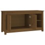 Mueble de TV madera maciza de pino marrón miel 103x36,5x52 cm de vidaXL, Muebles TV - Ref: Foro24-814592, Precio: 111,73 €, D...