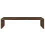 Brown oak wood screen support 60x23.5x12 cm by vidaXL, TV Furniture - Ref: Foro24-340642, Price: 25,74 €, Discount: %