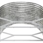 Steel flower bed powder coated silver 507x100x68 cm by vidaXL, Pots and planters - Ref: Foro24-319082, Price: 174,20 €, Disco...