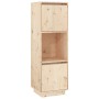 Aparador de madera maciza de pino 38x35x117 cm de vidaXL, Aparadores - Ref: Foro24-814359, Precio: 106,21 €, Descuento: %