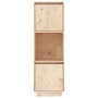 Aparador de madera maciza de pino 38x35x117 cm de vidaXL, Aparadores - Ref: Foro24-814359, Precio: 106,21 €, Descuento: %