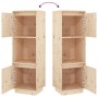 Aparador de madera maciza de pino 38x35x117 cm de vidaXL, Aparadores - Ref: Foro24-814359, Precio: 106,21 €, Descuento: %