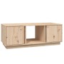 Mesa de centro de madera maciza de pino 110x50x40 cm de vidaXL, Mesas de centro - Ref: Foro24-814424, Precio: 72,54 €, Descue...