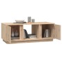 Mesa de centro de madera maciza de pino 110x50x40 cm de vidaXL, Mesas de centro - Ref: Foro24-814424, Precio: 72,54 €, Descue...