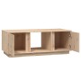 Mesa de centro de madera maciza de pino 110x50x40 cm de vidaXL, Mesas de centro - Ref: Foro24-814424, Precio: 72,54 €, Descue...