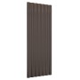 Roof panels 12 units brown coated steel 100x36 cm by vidaXL, Roof tiles and roof tiles - Ref: Foro24-319144, Price: 83,33 €, ...