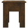 Smoked oak engineered wood coffee table 40x40x42 cm by vidaXL, Coffee table - Ref: Foro24-813071, Price: 22,29 €, Discount: %