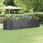 Steel flower bed anthracite powder coated 322x100x68cm by vidaXL, Pots and planters - Ref: Foro24-319071, Price: 174,99 €, Di...