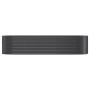 Steel flower bed anthracite powder coated 322x100x68cm by vidaXL, Pots and planters - Ref: Foro24-319071, Price: 174,66 €, Di...