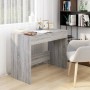 Gray Sonoma engineered wood desk 101x50x76.5 cm by vidaXL, Desks - Ref: Foro24-812997, Price: 78,01 €, Discount: %