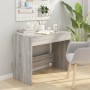 Gray Sonoma engineered wood desk 101x50x76.5 cm by vidaXL, Desks - Ref: Foro24-812997, Price: 78,01 €, Discount: %