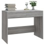 Gray Sonoma engineered wood desk 101x50x76.5 cm by vidaXL, Desks - Ref: Foro24-812997, Price: 78,01 €, Discount: %