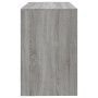 Gray Sonoma engineered wood desk 101x50x76.5 cm by vidaXL, Desks - Ref: Foro24-812997, Price: 78,01 €, Discount: %