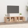 Mueble de TV de madera maciza de pino 140x40x40 cm de vidaXL, Muebles TV - Ref: Foro24-814459, Precio: 140,92 €, Descuento: %